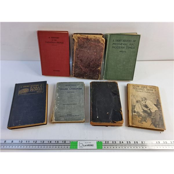 Various History Books