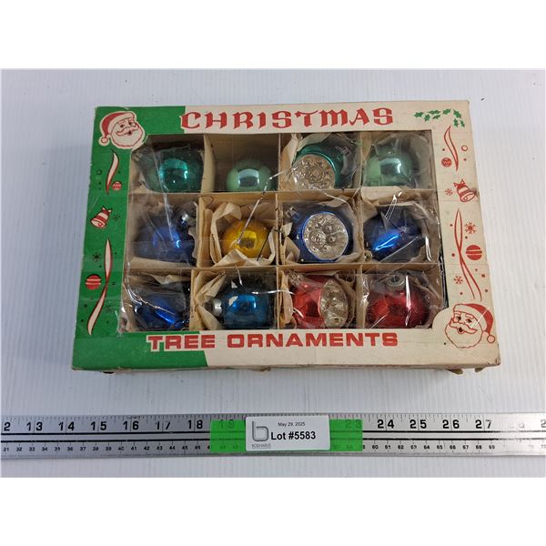 Vintage Christmas Tree Ornaments