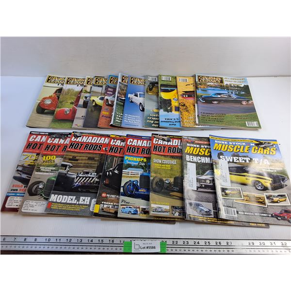 Canadian Classics and Canadian Hot Rods Magazines