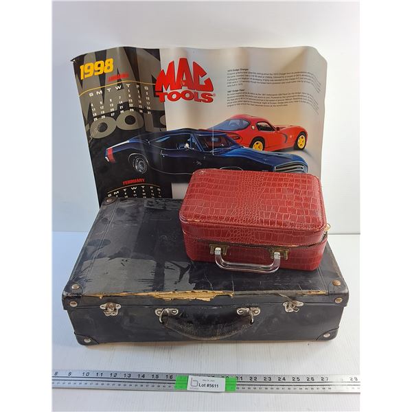 (2) Briefcase and 1988 Mac Tools Calendar