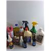 Image 4 : Various Chemicals - PowerClean, Gas Line Antifreeze, Pam Cooking Spray, Lysol, Grease Magnet, Misc