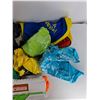 Image 4 : Assorted Items - (2) Lunch Bags, (2) Water Guns, Frisbee,Misc