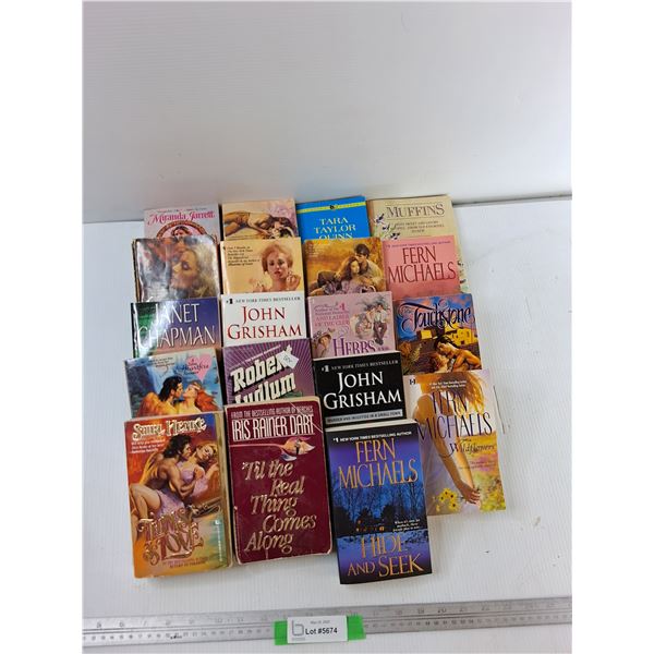 (19) Books - Hide And Seek, Terms And Love, The Matlock Paper,Misc