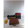 Image 1 : Assorted Items - Foot Switch, (3) Gutter Guards, Brief Case And Binder