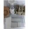 Image 5 : Assorted Items - (3) Weave Baskets, Proctor Silex Mixer, Dishwasher Baskets,Misc - As Is
