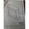 Image 3 : *Dimplex Wooden Electric Fireplace, Seems New, CANNOT SHIP
