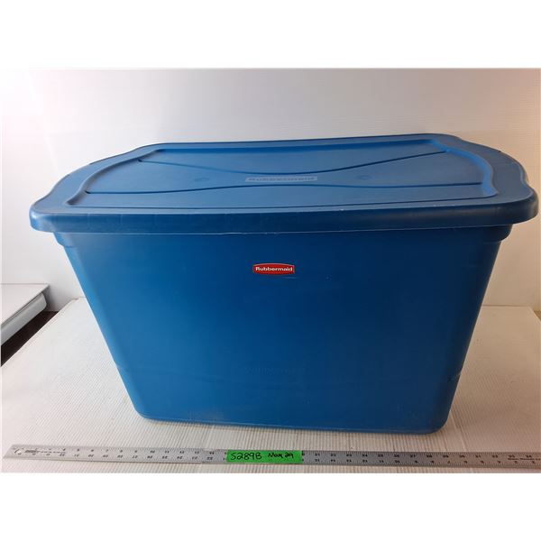 *Rubbermaid Plastic Tote with Lid 17" Tall x 30" Long x 20" Wide, Cannot Ship