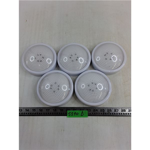 (5) LED Closet Lights - Untested