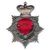 Image 2 : Militaria Insignia;  Helmet Plate Badge -  74th The Royal New Brunswick Regiment .
