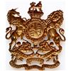 Image 2 : Militaria Insignia;  Helmet Plate Badge - Newcastle Engineer Volunteers Home Service Gilt Helmet Pla