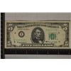 Image 1 : 1963-A US $5 STAR NOTE FRN GREEN SEAL XF++