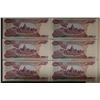 Image 2 : 6-CRISP UNC CAMBODIA 100 RIEL BILLS