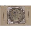Image 1 : 1876 DENMARK SILVER 1 KRONE .1929 OZ. ASW