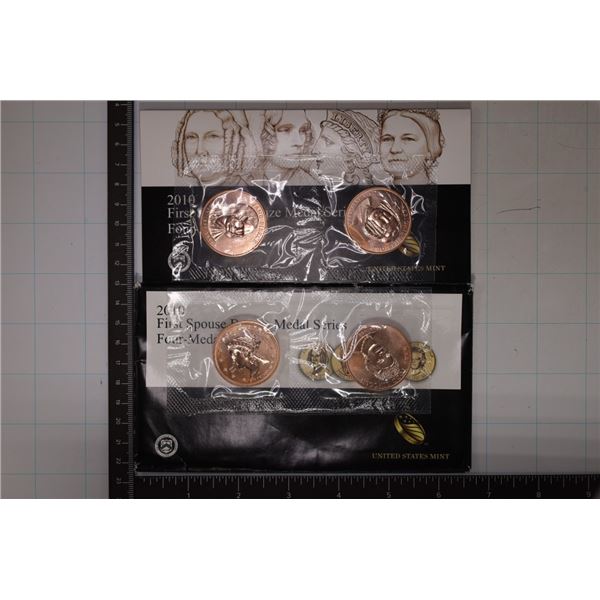 2010 1ST SPOUSE BRONZE MEDAL SERIES 4 MEDAL