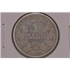 Image 1 : 1875-D GERMAN SILVER 1 MARK .1606 OZ. ASW