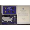 Image 2 : 1999 US 50 STATE QUARTERS PROOF SET WITH BOX