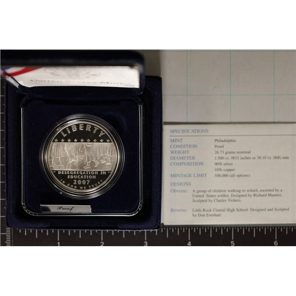 2007-P LITTLE ROCK CENTRAL HIGH SCHOOL SILVER