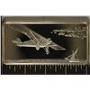 Image 1 : 1.4 OZ. PF STERLING SILVER AIRPLANE INGOT 1ST