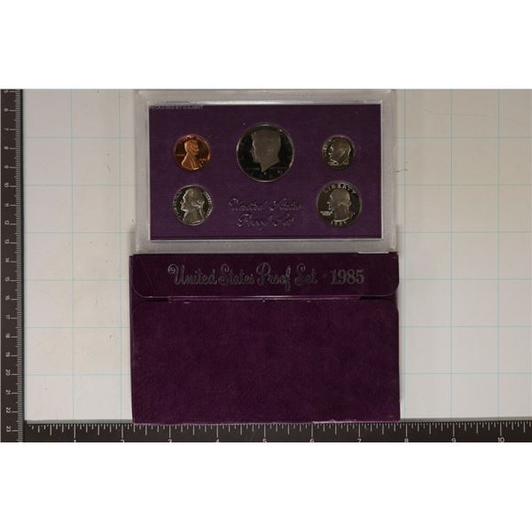 1985 US PROOF SET (WITH BOX)