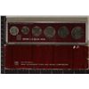 Image 2 : 1977 ISRAEL 6 COIN OFFICIAL MINT UNC SET
