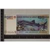 Image 1 : 2017 CRISP UNC DJIBOUTI 40 FRANCS ISSUED