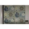 Image 2 : 6-1958 ISRAEL ONE OLD KIRA BANKNOTES