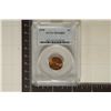 Image 1 : 1956 LINCOLN WHEAT CENT PCGS MS65RD