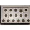 Image 1 : 16 GERMAN 1 MARK COINS: 1950-1986