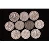 Image 2 : 10-SILVER ROOSEVELT DIMES: 1946-1963