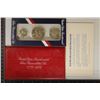 Image 1 : 1976 SILVER US BICENTENNIAL 3 COIN UNC SET