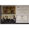 Image 2 : 2010 US PRESIDENTIAL DOLLAR 4 COIN PF SET WITH