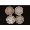 Image 1 : 1898, 1911-D, 1913 & 1914-D SILVER BARBER DIMES