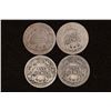 Image 2 : 1898, 1911-D, 1913 & 1914-D SILVER BARBER DIMES