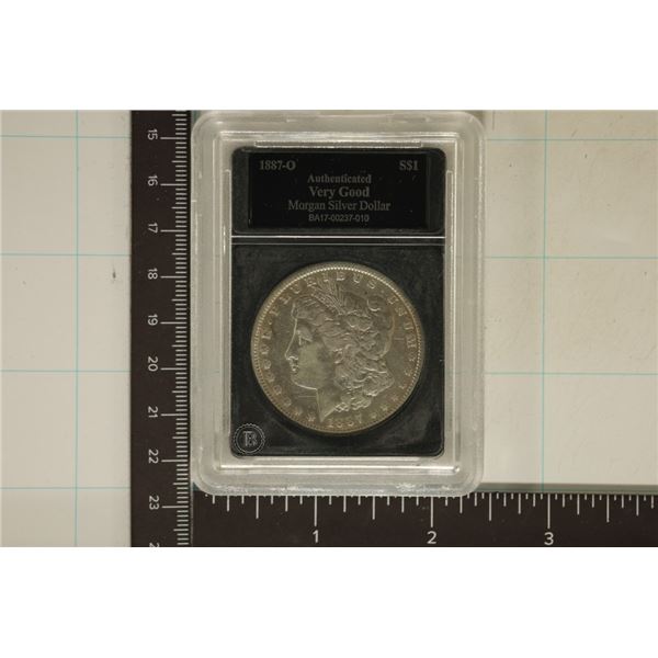 1887-O MORGAN SILVER DOLLAR