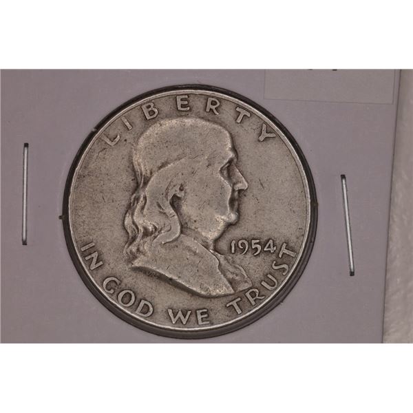 1954-D SILVER FRANKLIN HALF DOLLAR