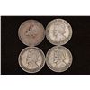 Image 2 : 1947, 2-1953 & 1961 PANAMA SILVER 1/10TH BALBOAS