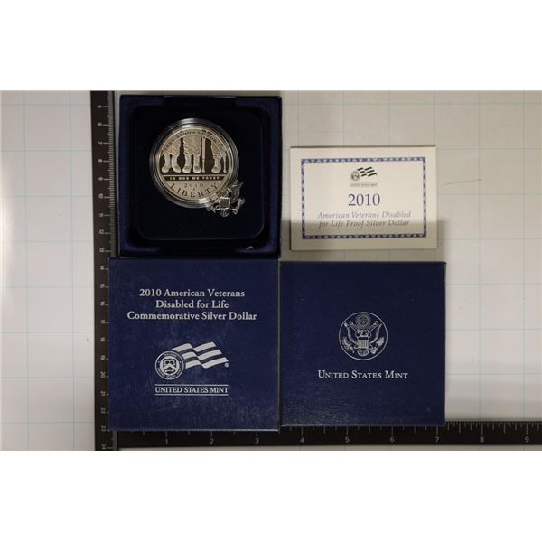 2010-W PF US AMERICAN VETERANS DISABLED FOR LIFE