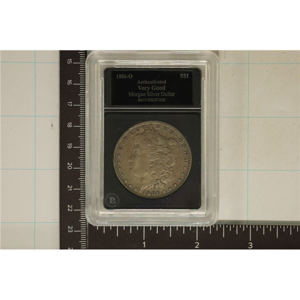 1886-O MORGAN SILVER DOLLAR