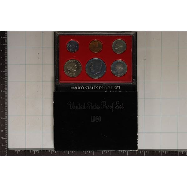 1980 US PROOF SET (WITH BOX)