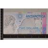 Image 1 : 2008 ANTARCTICA POLYMER $2 COLORIZED CU BILL