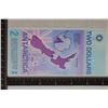 Image 2 : 2008 ANTARCTICA POLYMER $2 COLORIZED CU BILL