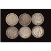 Image 2 : 1912, 14, 26, 28, 36 & 1937 NEDERLANDS SILVER 10