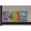 Image 1 : 1999 ROMANIA 2.000 LEI CU POLYMER COLORIZED BILL