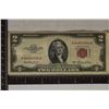 Image 1 : 1953 US $2 RED  SEAL NOTE