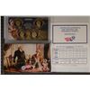 Image 1 : 2007 US PRESIDENTIAL DOLLAR 4 COIN PF SET WITH BOX