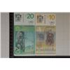 Image 1 : 2-CRISP UNC SERBIAN BILLS: 1-TEN DINAR & 1-TWENTY