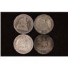 Image 1 : 1877, 86, 1890 & 1891 SILVER SEATED LIBERTY DIMES