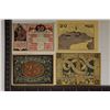 Image 2 : 4-CRISP UNC GERMAN NOTGELDS: 10, 20, 25 & 50