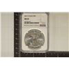 Image 1 : 2017 AMERICAN SILVER EAGLE NGC MS69 1 OZ. SILVER