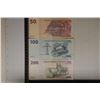 Image 2 : 3-CU CONGO COLORIZED BILLS: 2013-50 FRANCS,